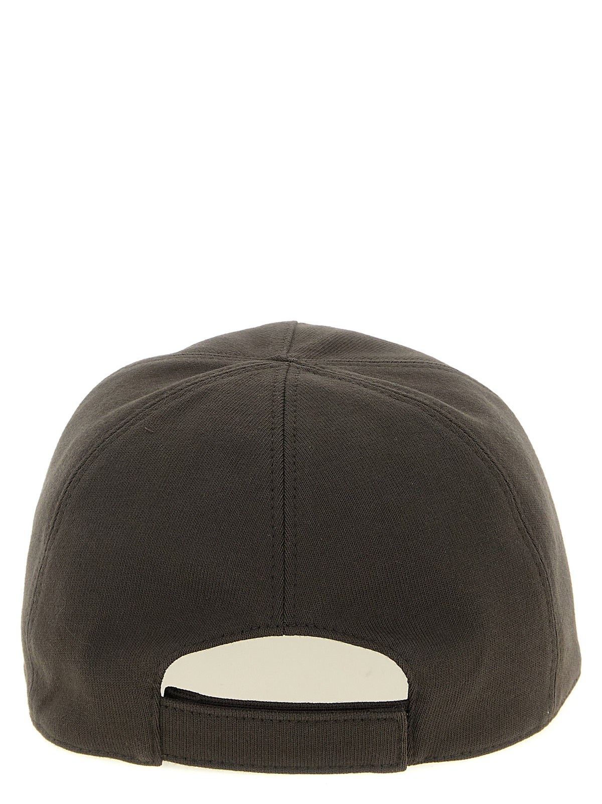 Rick Owens Brown Cotton Cap - Stylish Baseball Hat