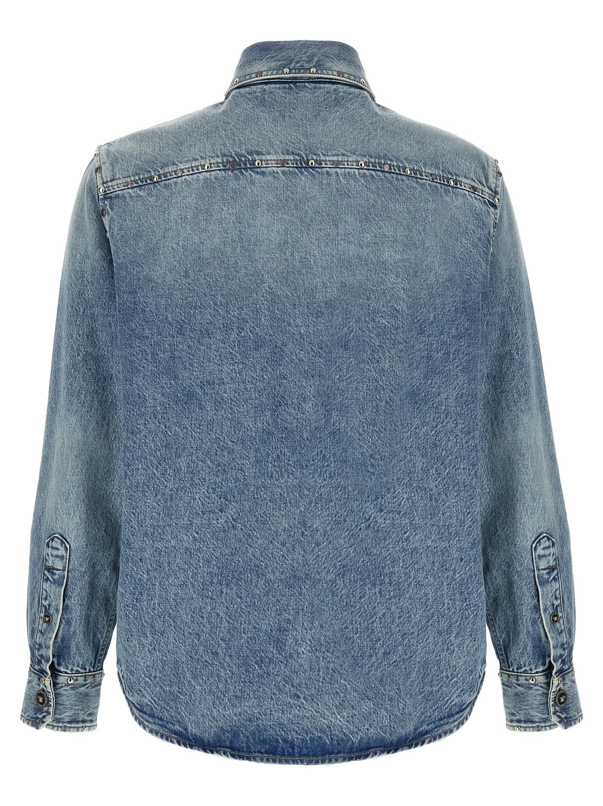 Chemisier Versace en coton bleu