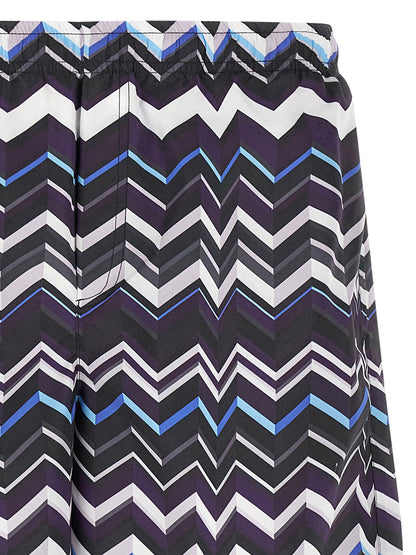 Missoni Multicolor Polyester Swim Shorts