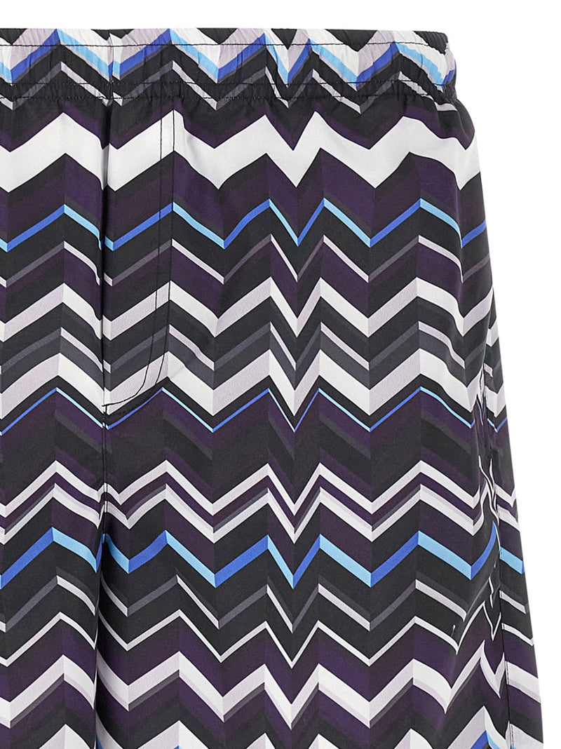 Missoni Multicolor Polyester Swim Shorts