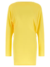 Robe Courte Bicolore en Viscose Jacquemus
