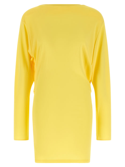 Robe Courte Bicolore en Viscose Jacquemus