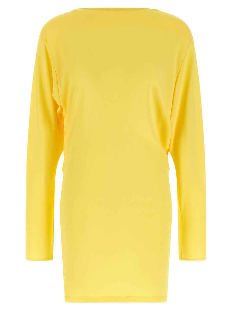 Robe Courte Bicolore en Viscose Jacquemus