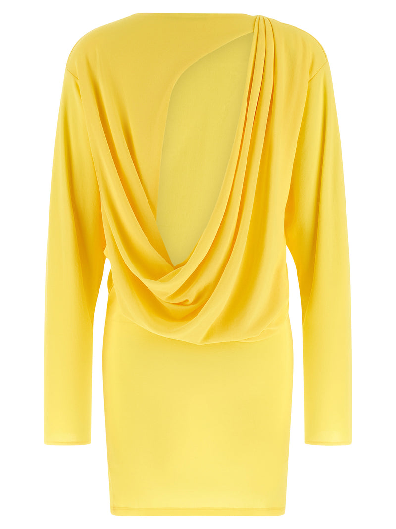 Robe Courte Bicolore en Viscose Jacquemus