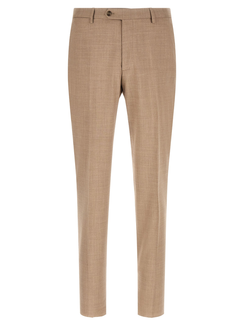 Complet deux pièces Tagliatore en laine vierge beige