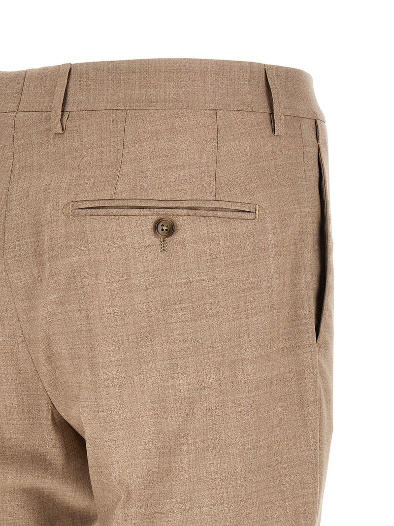 Complet deux pièces Tagliatore en laine vierge beige