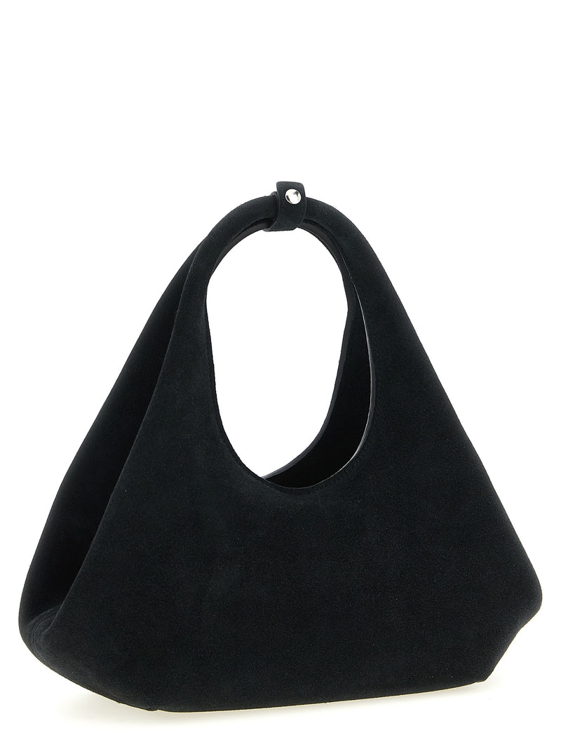 Coperni Folded Mini Black Cowhide Handbag