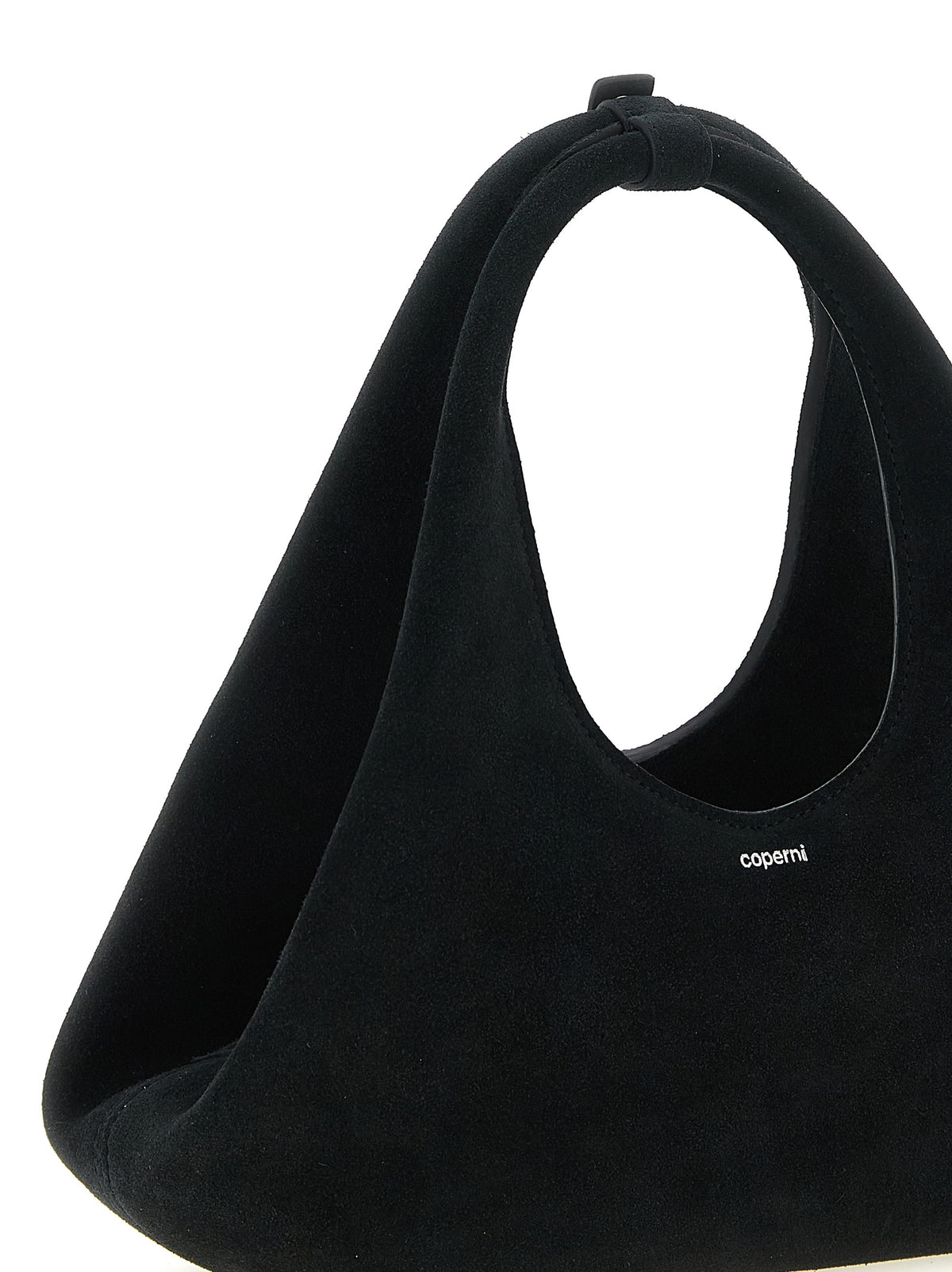 Coperni Folded Mini Black Cowhide Handbag