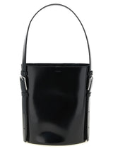 Coperni Ergonomic Black Cowhide Shoulder Bag