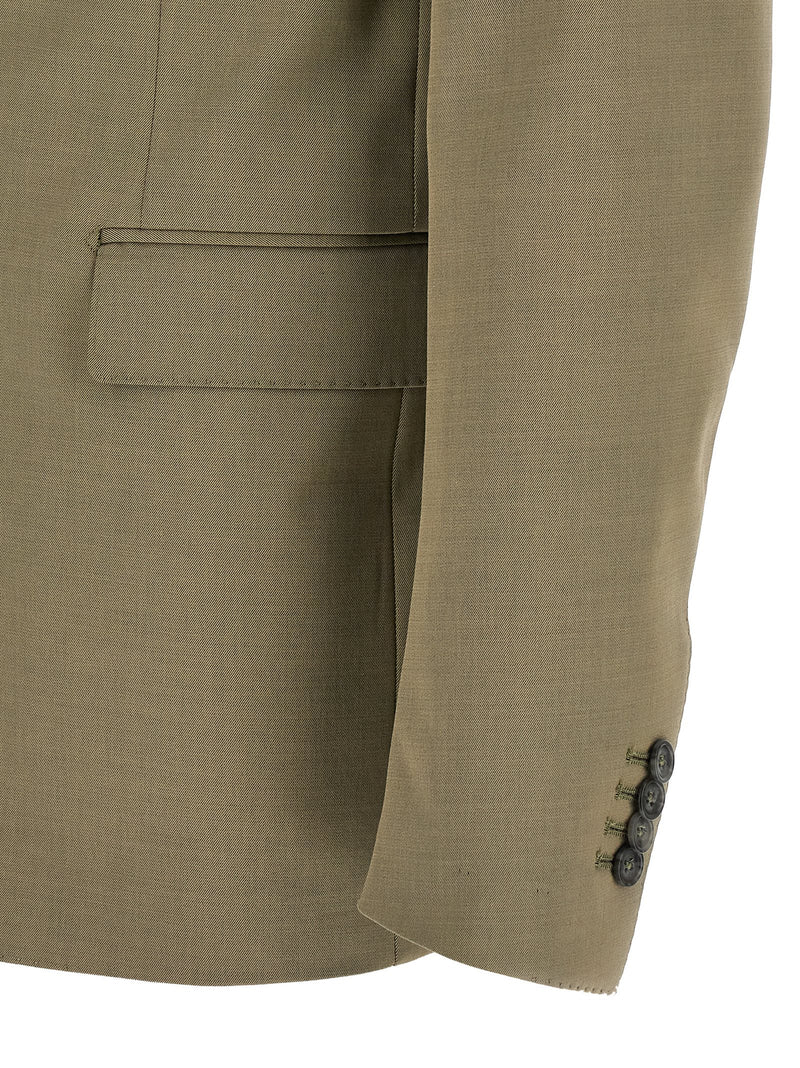 Costume deux pièces Tagliatore en laine vierge bicolore