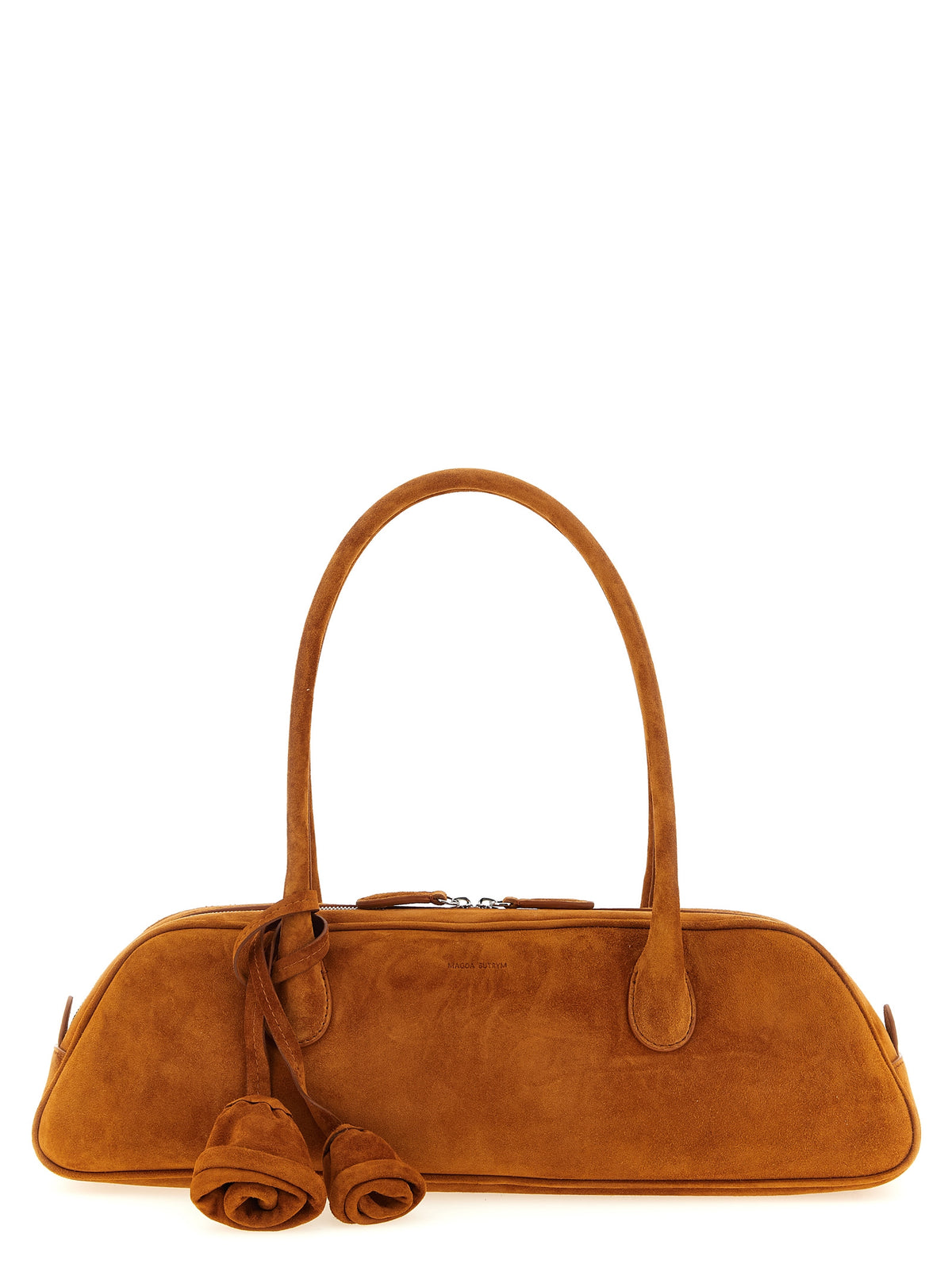 Sac à bandoulière Magda Butrym en cuir de veau marron