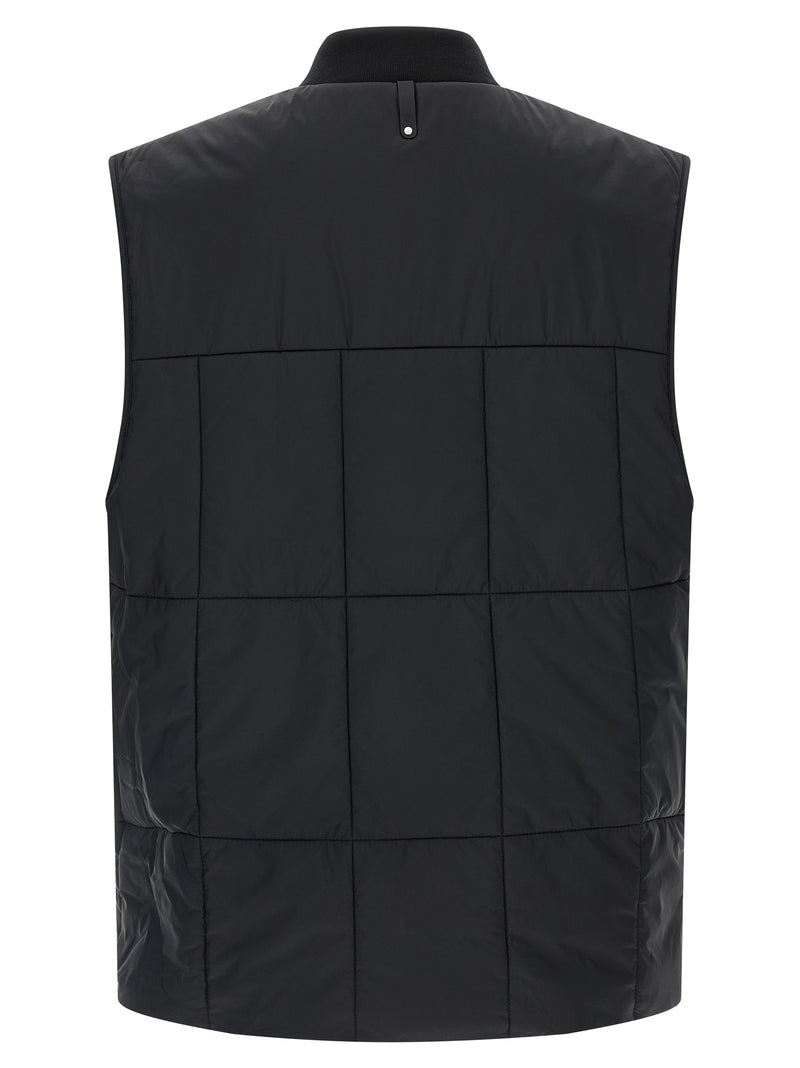 Mackage Black Nylon Sleeveless Jacket