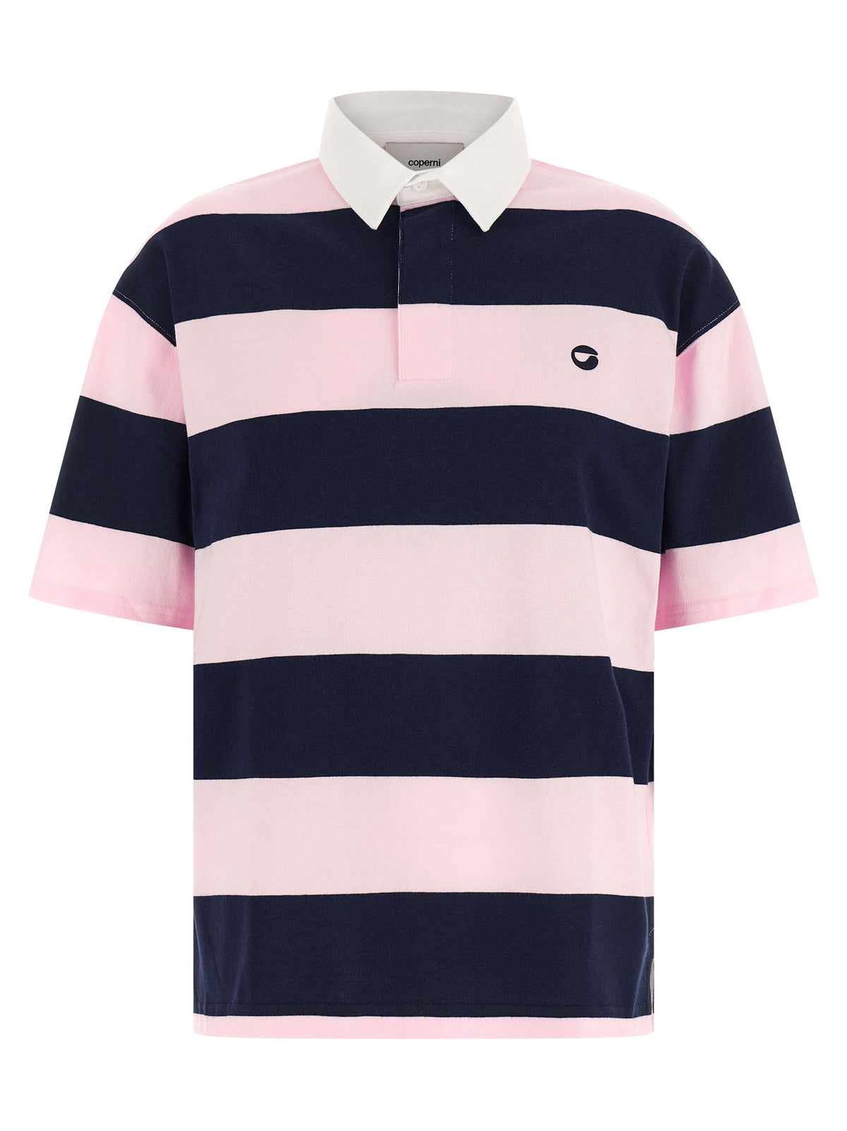 Polo Coperni en coton biologique multicolore
