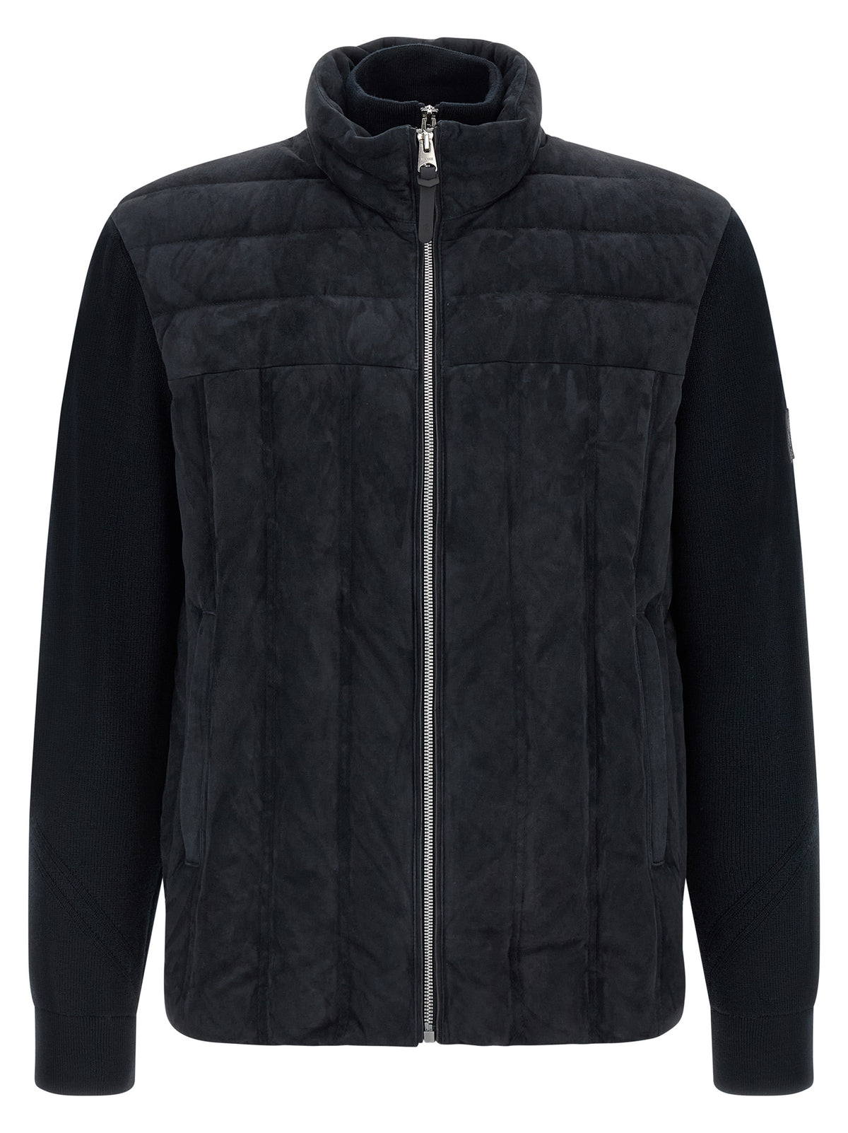 Veste longue Mackage en laine vierge bleue