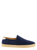 Brunello Cucinelli Blue Calfskin Espadrilles for Men