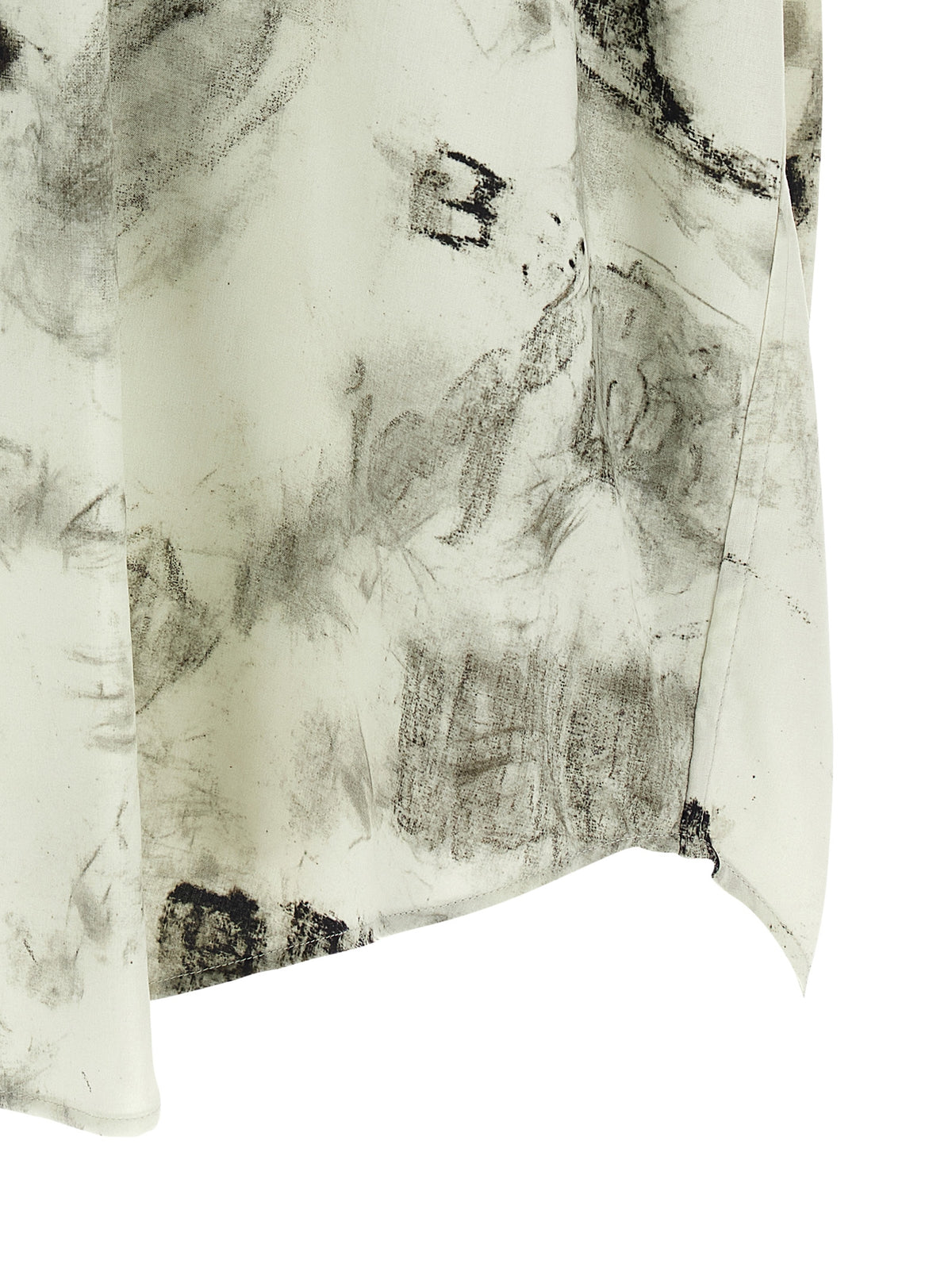 Chemisier Balenciaga gris en viscose