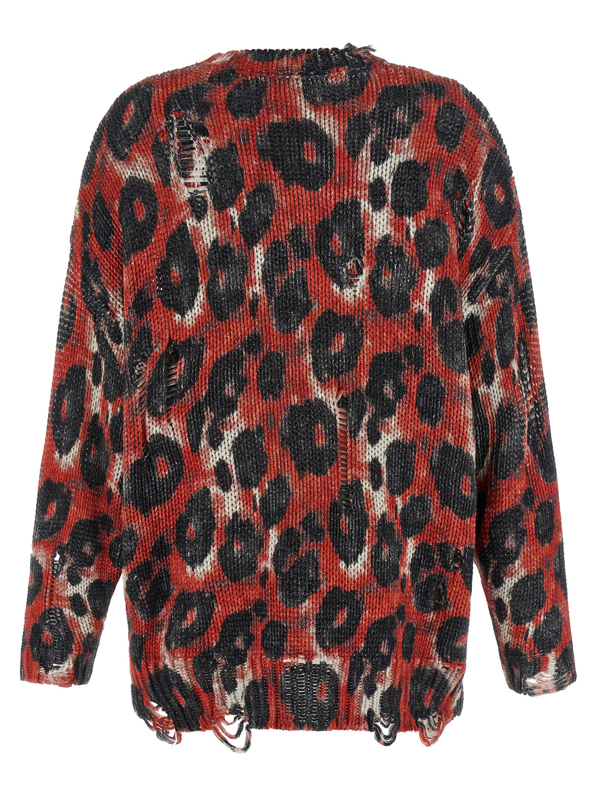 Cardigan R13 en coton multicolore