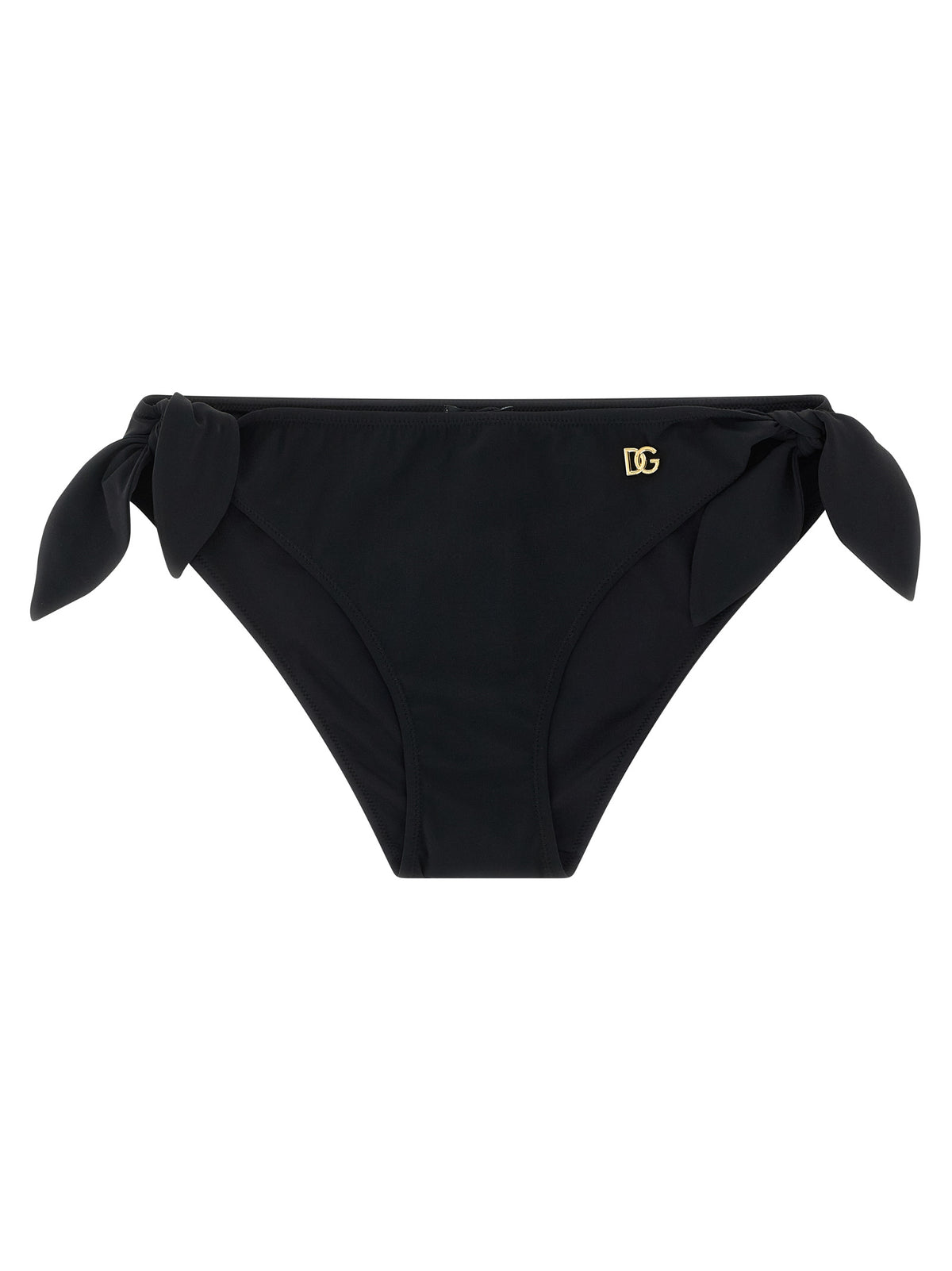Dolce & Gabbana Black Polyamide Swim Briefs for Women