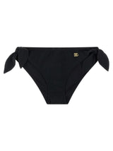 Dolce & Gabbana Black Polyamide Swim Briefs for Women