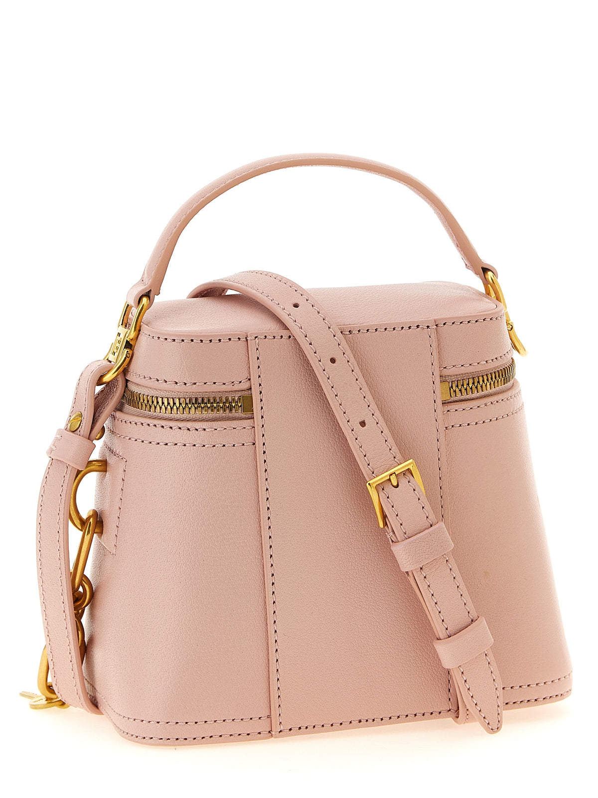 Sac à main Balmain en cuir de veau multicolore