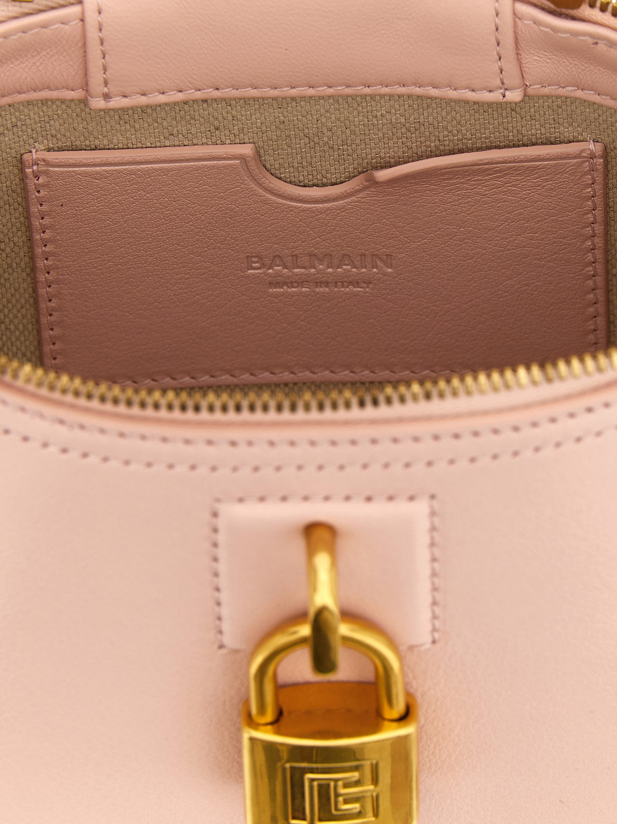 Sac à main Balmain en cuir de veau multicolore