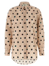 Chemisier Fendi en soie multicolore