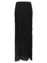 P.A.R.O.S.H. Black Silk Mini Skirt - Sophisticated Elegance