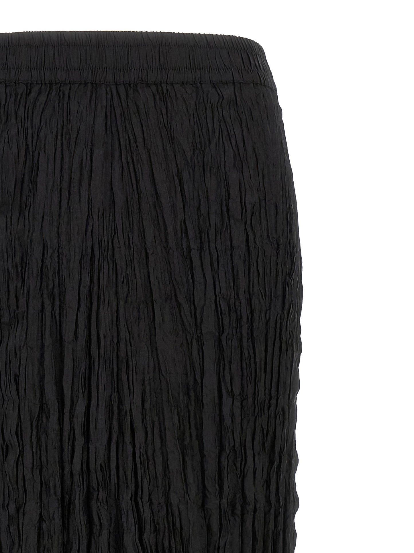 P.A.R.O.S.H. Black Silk Mini Skirt