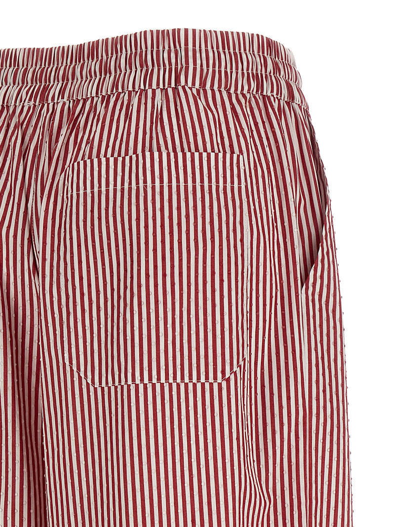 P.A.R.O.S.H. Pantalon décontracté en coton multicolore