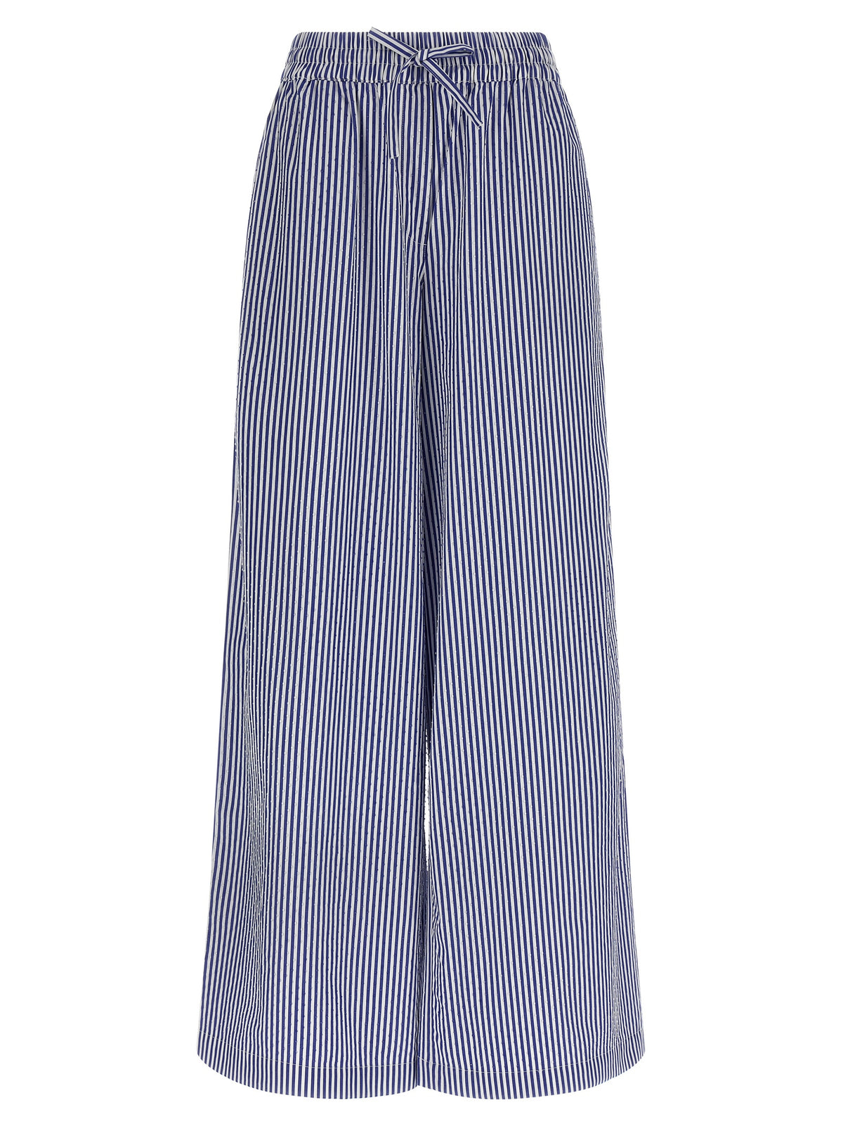 P.A.R.O.S.H. Pantalon décontracté en coton bleu
