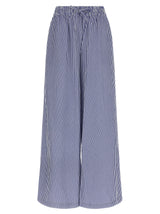 P.A.R.O.S.H. Pantalon décontracté en coton bleu