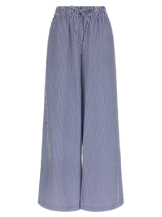 P.A.R.O.S.H. Pantalon décontracté en coton bleu