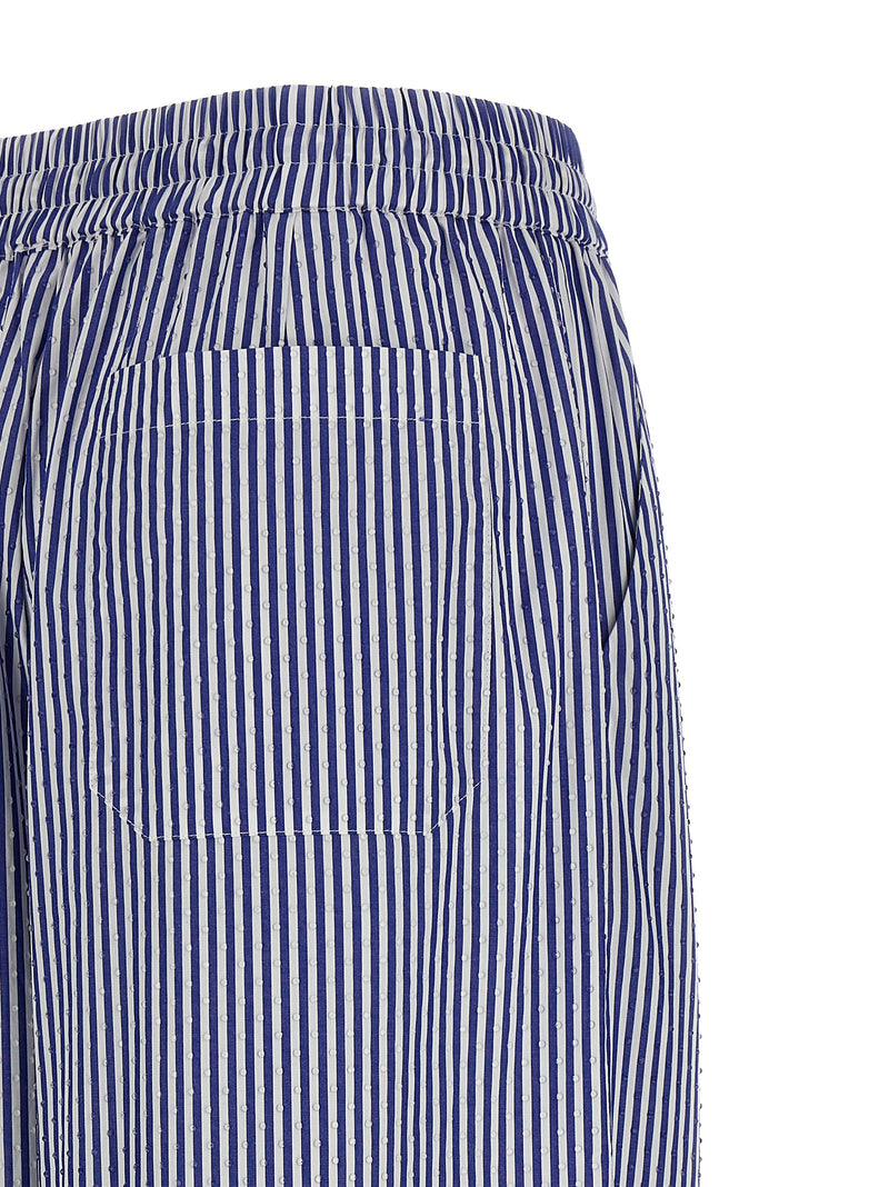 P.A.R.O.S.H. Pantalon décontracté en coton bleu