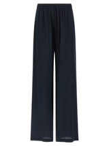 Pantalon décontracté en soie bleu P.A.R.O.S.H.