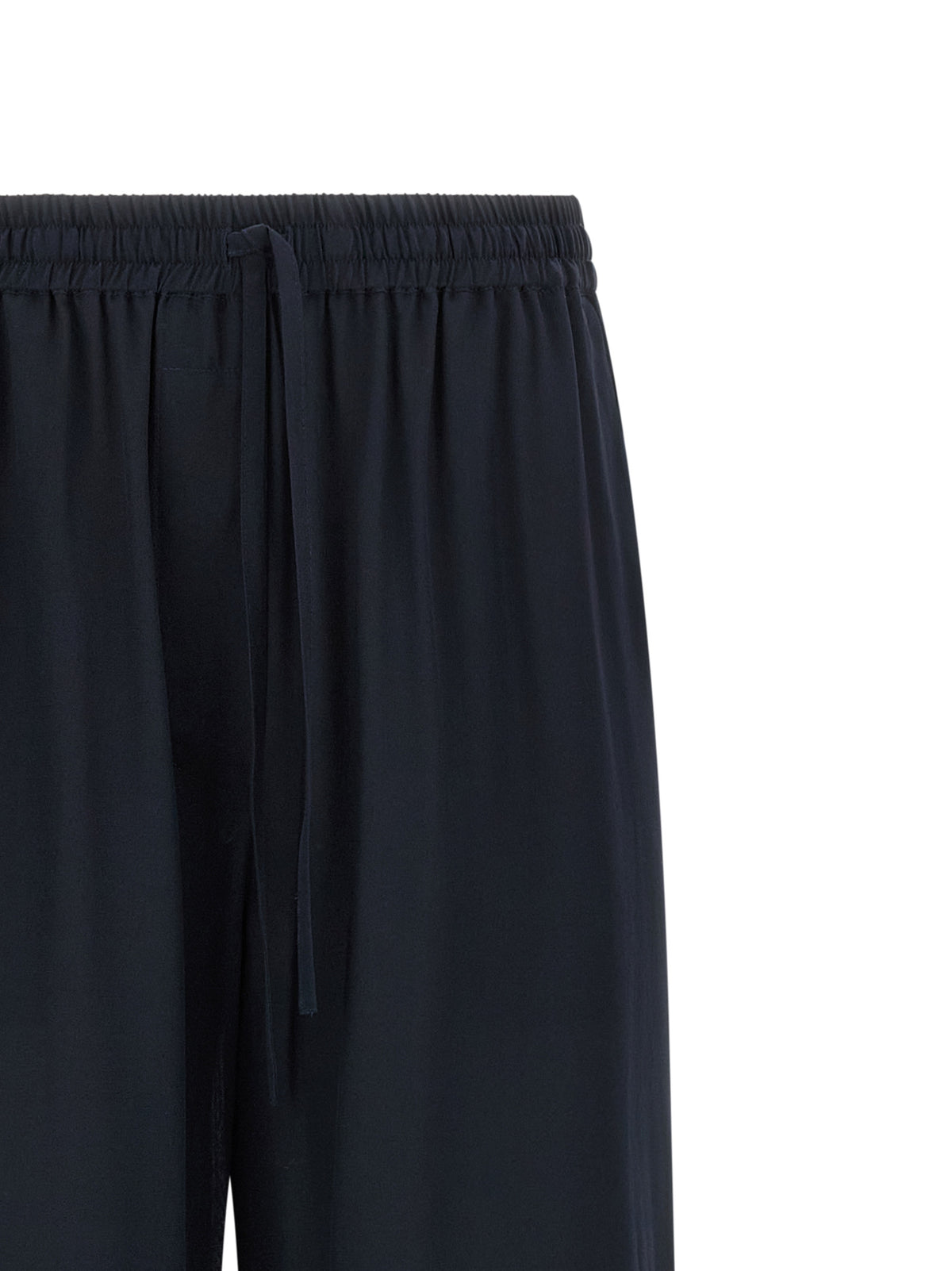 Pantalon décontracté en soie bleu P.A.R.O.S.H.