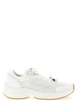 Baskets athlétiques blanches en Tencel Jimmy Choo