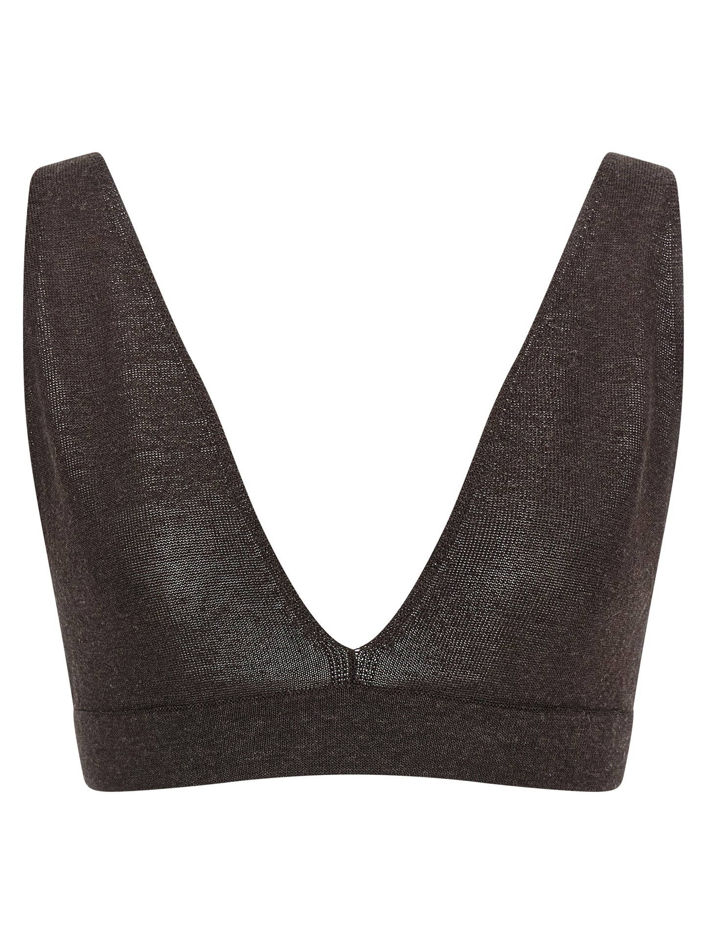 P.A.R.O.S.H. Brown Viscose Bra