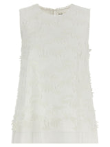 Chemisier en coton blanc P.A.R.O.S.H.