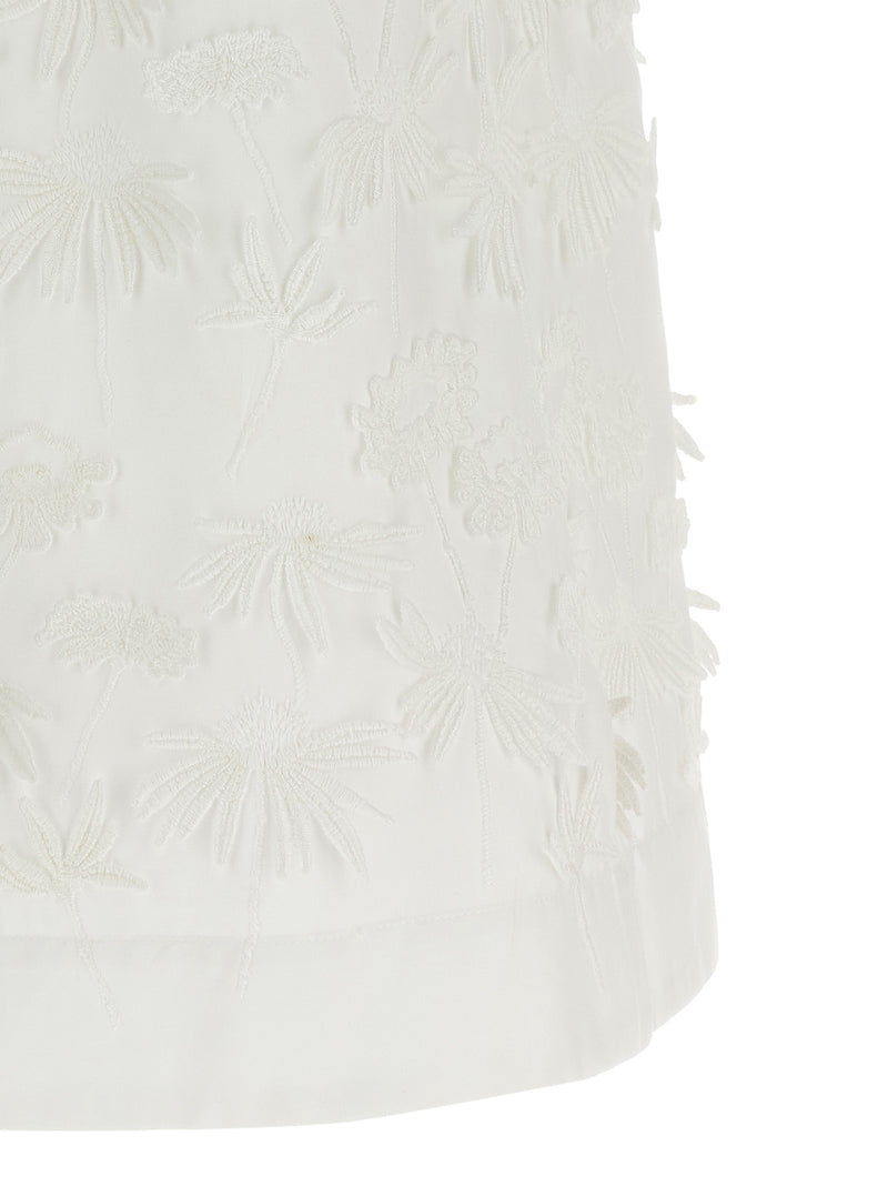 Chemisier en coton blanc P.A.R.O.S.H.