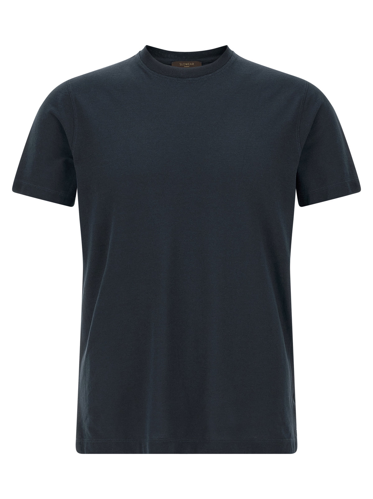 T-shirt ZANONE en coton bleu