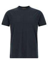 T-shirt ZANONE en coton bleu