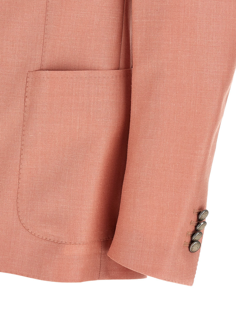 Veste en laine vierge multicolore Tagliatore