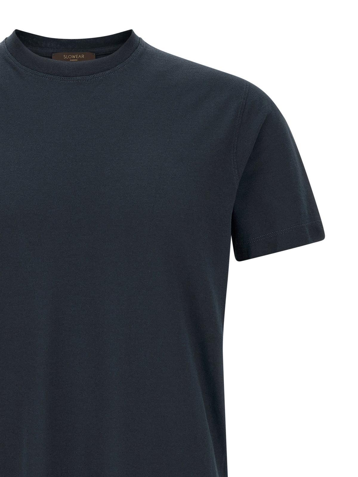 T-shirt ZANONE en coton bleu