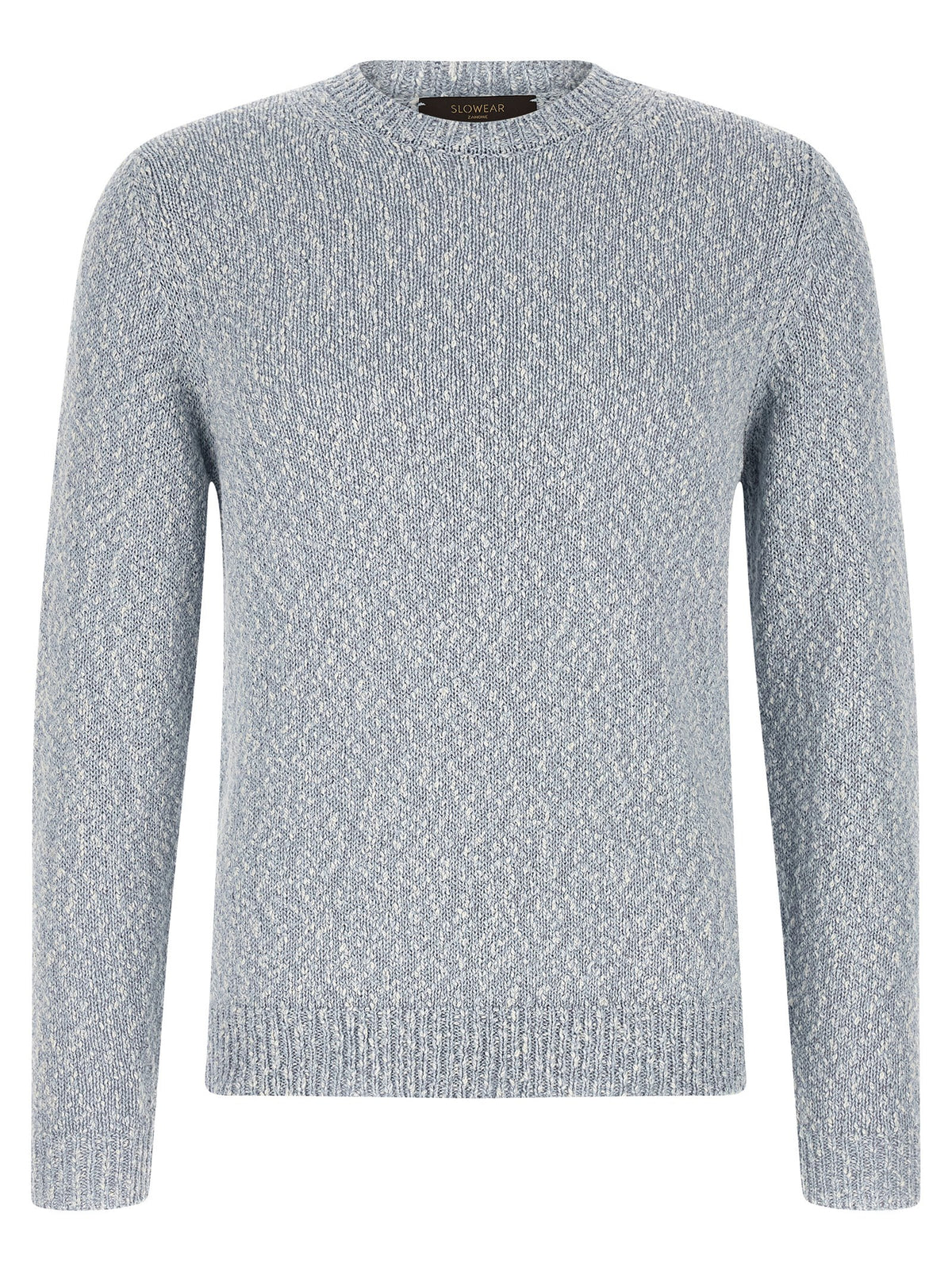 ZANONE Blue Cotton Cardigan