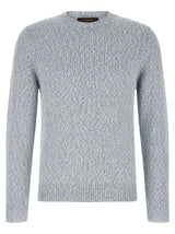 ZANONE Blue Cotton Cardigan