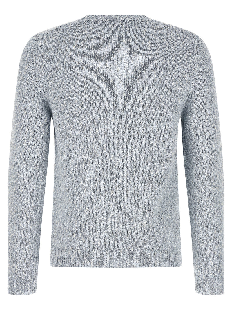 ZANONE Blue Cotton Cardigan for Men