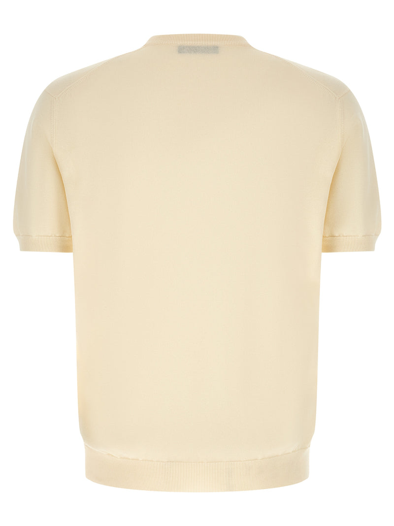 ZANONE Cardigan en coton beige