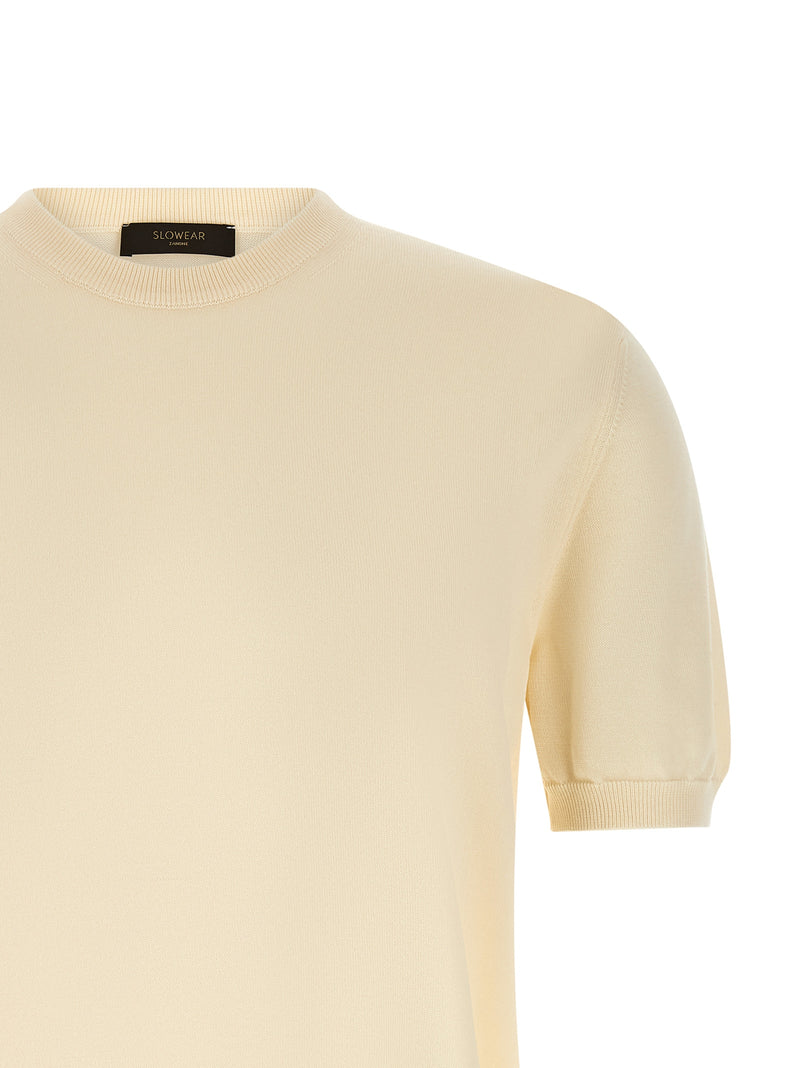 ZANONE Cardigan en coton beige