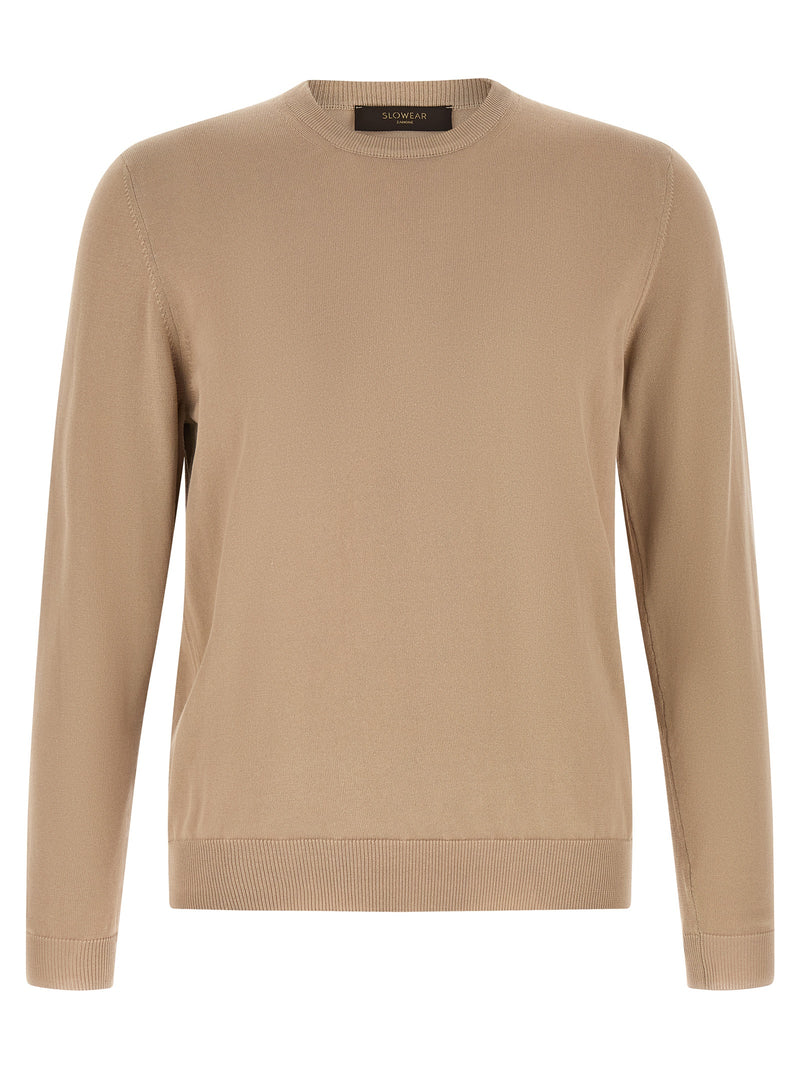 ZANONE Beige Cotton Cardigan for Men