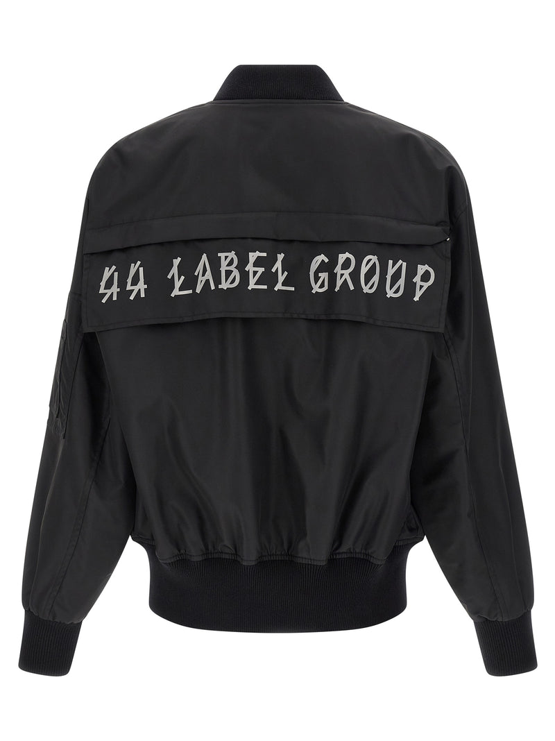44 Label Group Black Polyamide Bomber